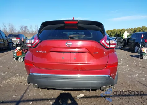2018 Nissan Murano S from USA, damaged, VIN 5N1AZ2MH9JN201496